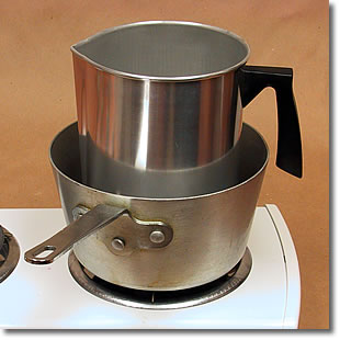 How To Use A Double Boiler #CosyOwlSupplies #waxmelting #candlemaking  #homefragrance 