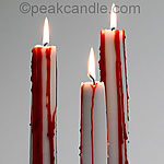 How to make Bleeding Taper Candles
