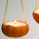 Mini Pumpkin Candles