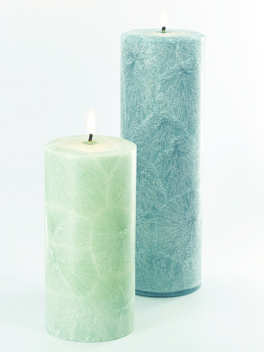 How to Make Palm Wax Pillar Candles