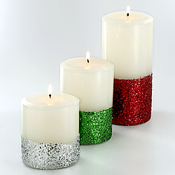 Heart Embed Candles