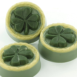 Layered Shamrock Soaps