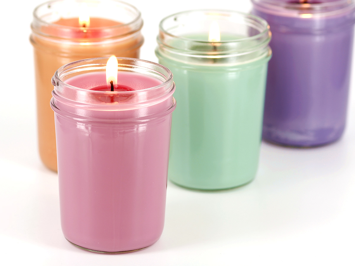 How to Color Soy Candles Using Candle Dye - 3 Ways to DIY Candle