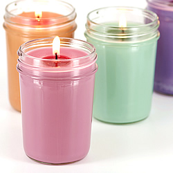 How to make soy container candles